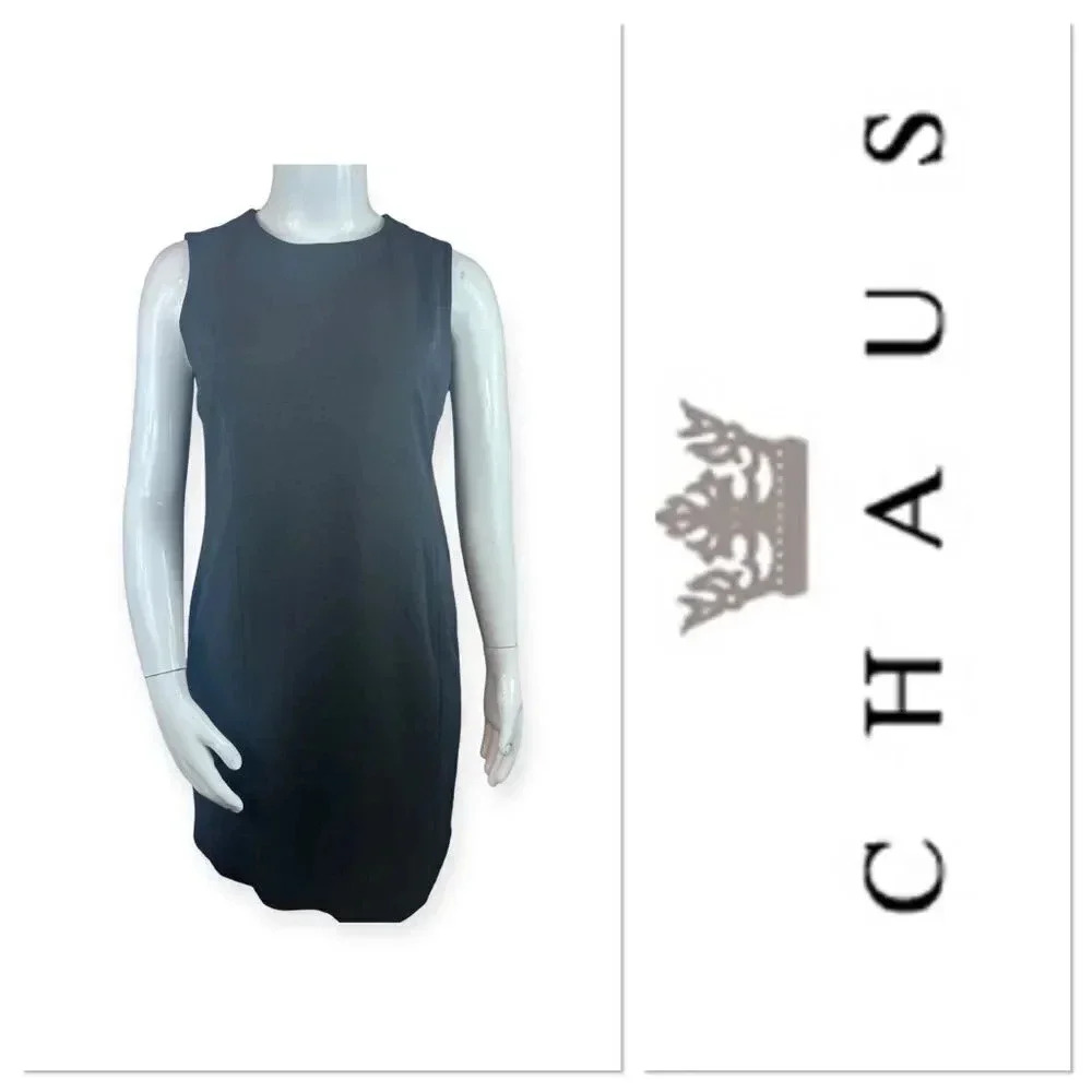 Chaus Black Sleeveless Dress